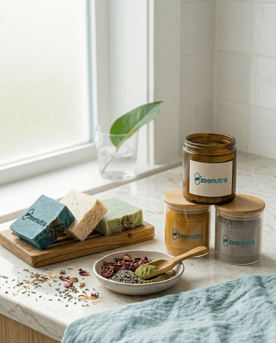 Organic Soaps & Herbal Powders